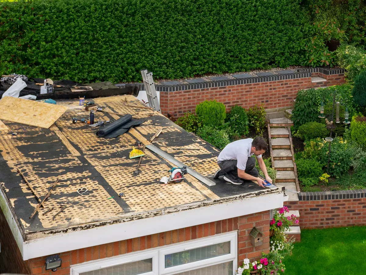Garage Roofs by Crest Roofing & Cladding near Carnforth